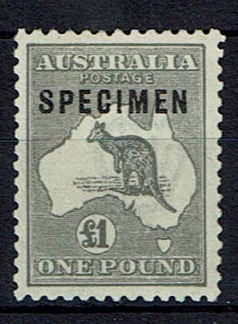 Image of Australia SG 75S UMM British Commonwealth Stamp